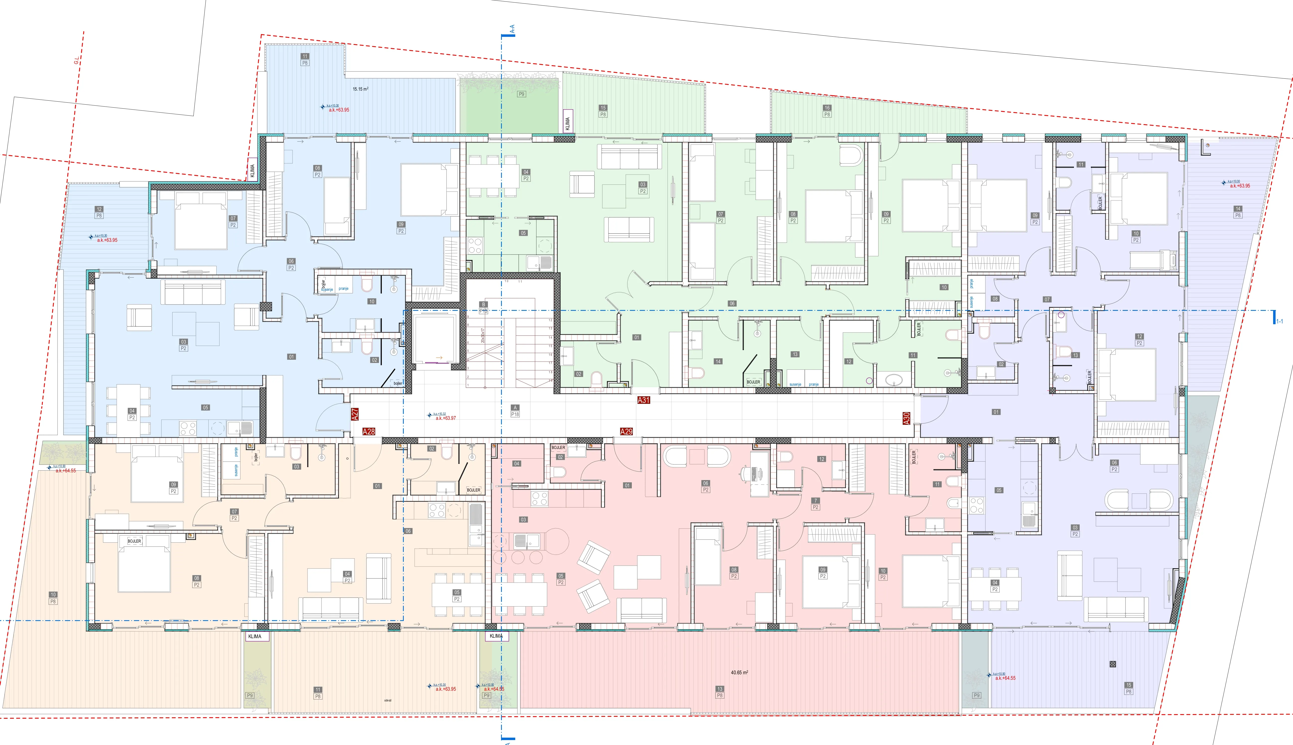 Roof floor plan