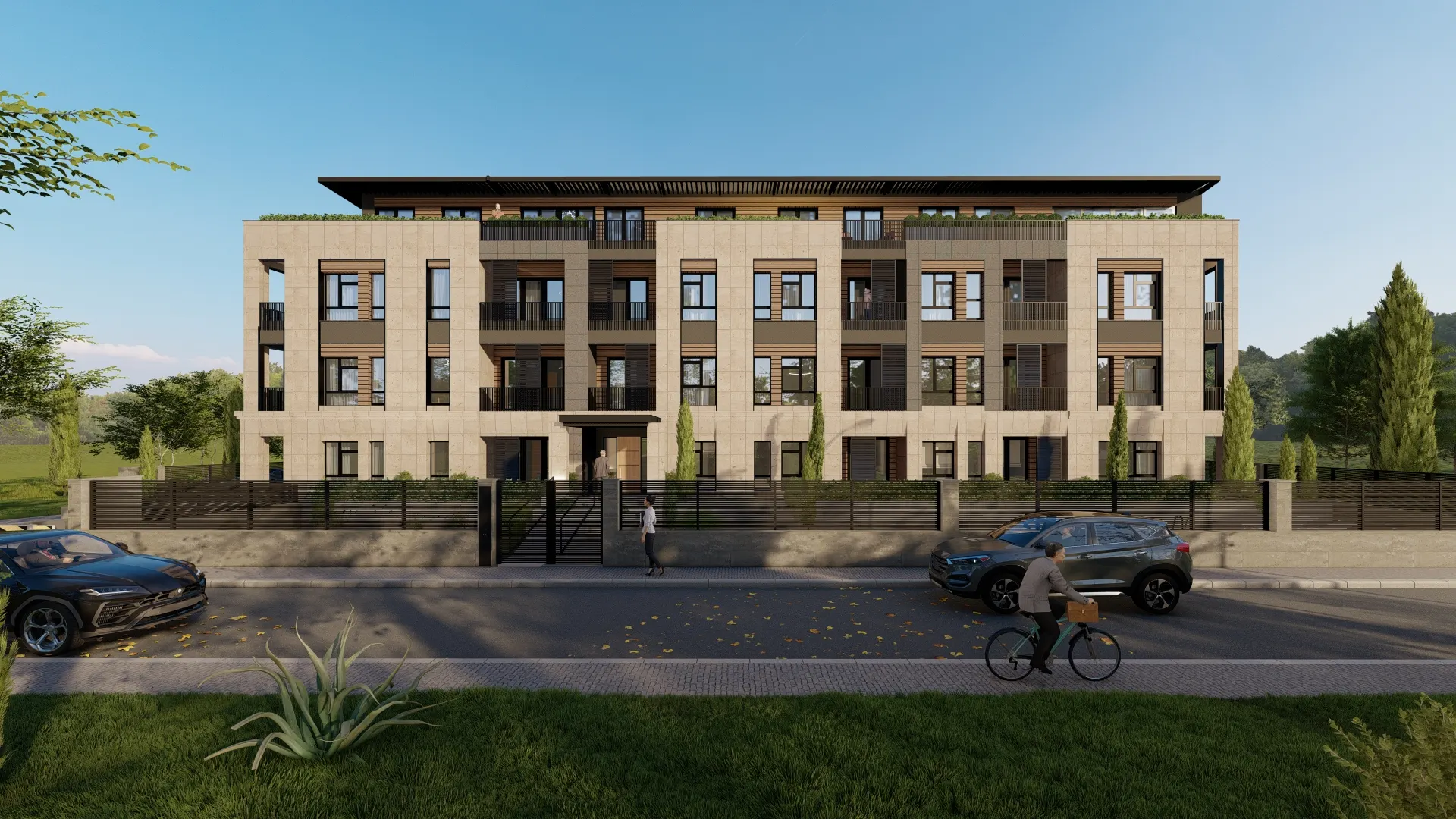 CK Group residence exterior view